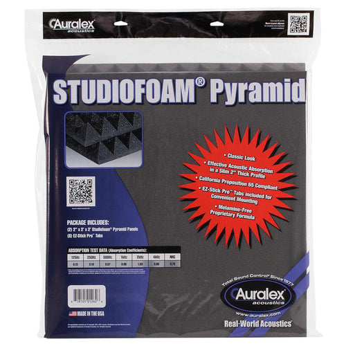 Auralex Studiofoam® Pyramids™ Sound Absorption Material