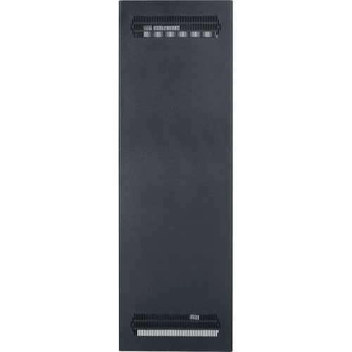 Lowell Mfg Enclosed Equipment Rack-40U, 27in Deep, with AV Accessory Bundle