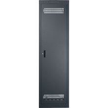 Load image into Gallery viewer, Lowell Mfg Equipment Rack-Enclosed-44U, 27in Deep, 1pr Fixed Rails, Rear Door