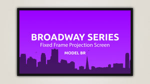Severtson Screens Broadway Fixed Frame 92" (79.9" x 45.1") HDTV [16:9] BR169092MG