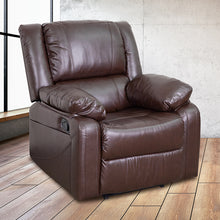 Load image into Gallery viewer, Flash Furniture Harmony Series Brown LeatherSoft Recliner