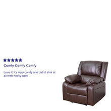 Load image into Gallery viewer, Flash Furniture Harmony Series Brown LeatherSoft Recliner