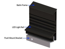 Load image into Gallery viewer, Stewart Filmscreen Balon Edge Fixed Frame 200&quot; (98x174.25) HDTV [16:9] BALG3E200HFHG5FLMX