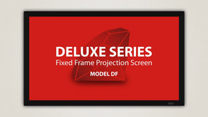 Stevertson Screens Deluxe Fixed Frame Series 123" (104.0" x 65.0") Widescreen [16:10] DF16101233D