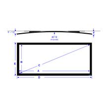 Load image into Gallery viewer, Seymour AV Premier(3.3&quot;) Fixed Frame CinemaScope 2.35 (Double Layer With Black Backing Option)