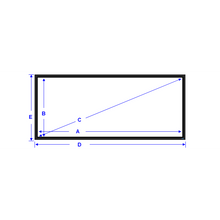 Load image into Gallery viewer, Seymour AV Precision (2.6&quot;) Fixed Frame HDTV 16:9 (Double Layer with Black Backing Option)