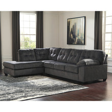 Load image into Gallery viewer, Flash Furniture Signature Design by Ashley Accrington Sofa Sectional in Granite Microfiber