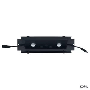 Lowell Mfg Knockout Panel With Lights