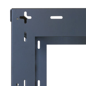 Lowell Mfg Equipment Rack-Credenza-8U, 16in Deep, Fully Welded