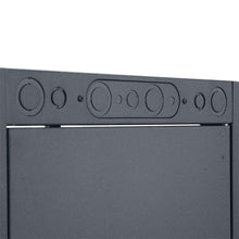 Load image into Gallery viewer, Lowell Mfg Equipment Rack-Narrow-Gangable-40U, 27in Deep, Rails, Rear Door
