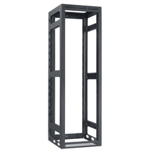 Load image into Gallery viewer, Lowell Mfg Equipment Rack-Gangable-40U, 42in Deep, 2pr Rails, Rear Door