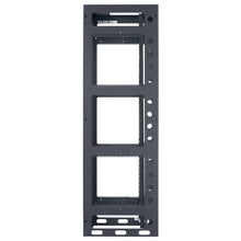 Load image into Gallery viewer, Lowell Mfg Equipment Rack-Gangable-44U, 36in Deep, 2pr Rails, Rear Door
