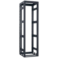 Load image into Gallery viewer, Lowell Mfg Equipment Rack-Gangable-44U, 36in Deep, 2pr Rails, Rear Door