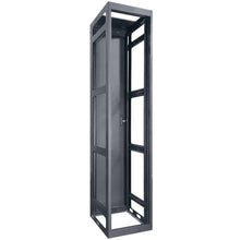 Load image into Gallery viewer, Lowell Mfg Equipment Rack-Gangable-Tall-54U, 36in Deep, Rails, Rear Door