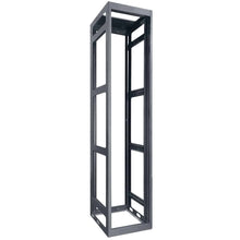Load image into Gallery viewer, Lowell Mfg Equipment Rack-Gangable-Tall-54U, 36in Deep, Rails, Rear Door