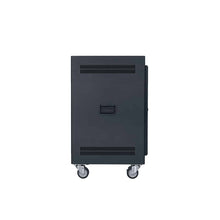 Load image into Gallery viewer, Lowell Mfg Equipment Rack-Portable-21U, 22in Deep, With Fully Vented Door
