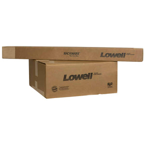 Lowell Mfg Equipment Rack-Variable Depth-22U, Expands from 21in - 28in Deep