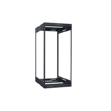 Load image into Gallery viewer, Lowell Mfg Equipment Rack-Variable Depth-22U, Expands from 21in - 28in Deep