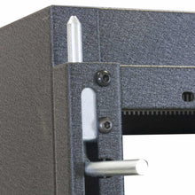 Load image into Gallery viewer, Lowell Mfg Equipment Rack-Sectional Wall Mount-24U, 32in Deep, 1pr Adjustable Rails