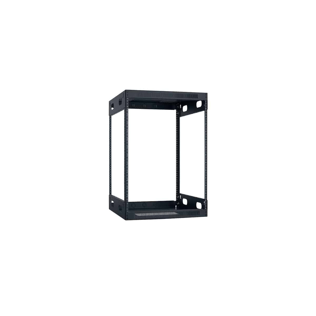 Lowell Mfg Equipment Rack-Slim Knockdown, 14U, 26D