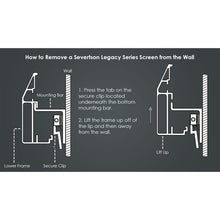 Load image into Gallery viewer, Severtson Screens Legacy Series Fixed Frame 82&quot; (71.5&quot; x 40.25&quot;) HDTV [16:9] LF169082CG