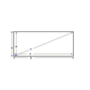 Seymour AV Metro (1.5") Fixed Frame CinemaScope 2.35 (Double Layer With Black Blacking)