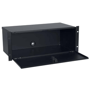 Lowell Mfg SBL Series: Storage Box w/Lock 3U–4U