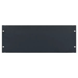 Lowell Mfg Rack Panel-Blank Steel Panel, With flange (18-ga.)