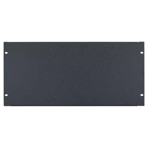 Lowell Mfg Rack Panel-Blank Steel Panel, With flange (18-ga.)