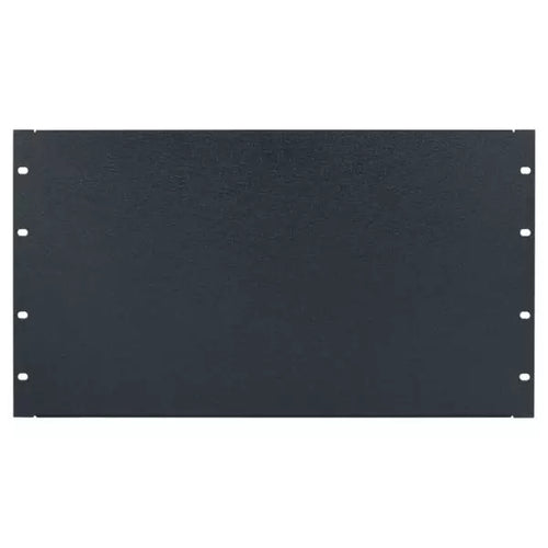 Lowell Mfg Rack Panel-Blank Steel Panel, With flange (18-ga.)