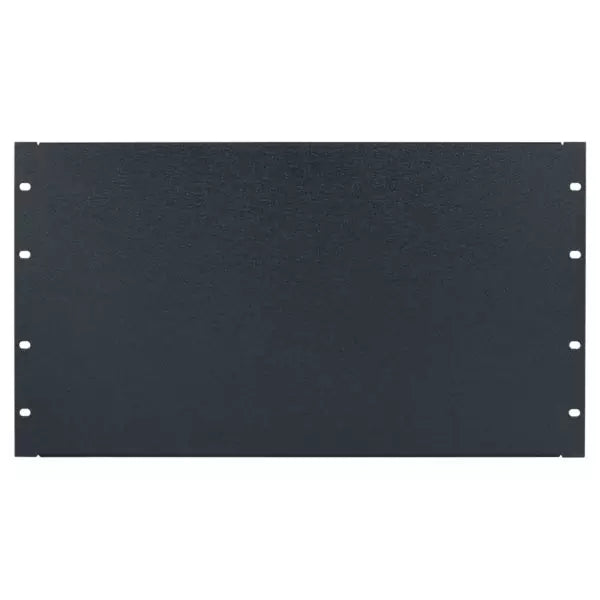 Lowell Mfg Rack Panel-Blank Steel Panel, With flange (18-ga.)