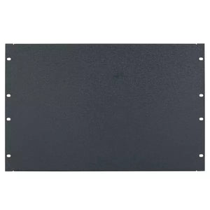 Lowell Mfg Rack Panel-Blank Steel Panel, With flange (18-ga.)