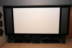 Seymour AV Metro (1.5") Fixed Frame HDTV 16:9 (with Black Backing Option)