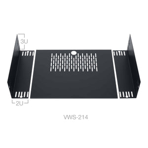 Lowell Mfg VWS-218: Variable Width Shelf 2U/3U x 18″D