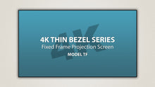 Load image into Gallery viewer, Severtson Screens Thin Bezel Series Fixed Frame 115&quot; (97.625&quot; x 61&quot;) Widescreen [16:10] TF16101153D