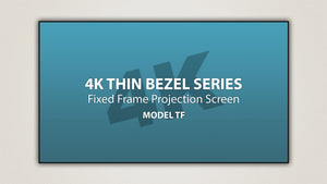 Severtson Screens Thin Bezel Series Fixed Frame 92" (80" x 45") HDTV [16:9] TF1690923D