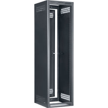 Load image into Gallery viewer, Lowell Mfg Equipment Rack-Enclosed-44U, 27in Deep, 1pr Fixed Rails, Rear Door