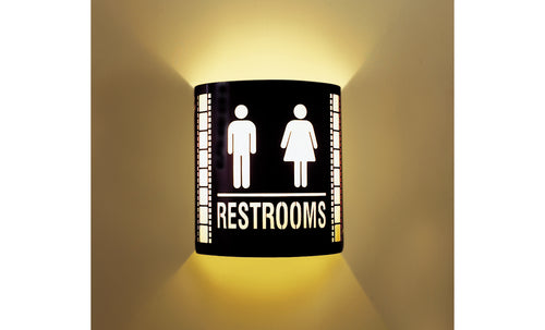 Bass Ind Restrooms Scone Light