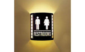 Bass Ind Restrooms Scone Light