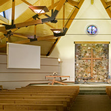 Load image into Gallery viewer, Draper Edgeless Clarion [NTSC 4:3] Fixed Frame Projection Screen 90&quot; (54&quot; x 72&quot;) 255007TD